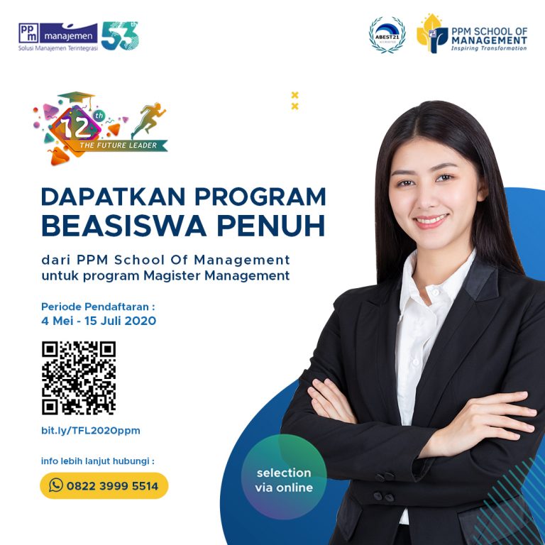 The Future Leader Scholarship Arsip - Ppm School Of Management